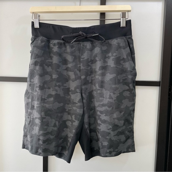 [S] Lululemon T.H.E. Short *Lineerless Mesh Camo 9” Men’s Training Gym Short - Picture 8 of 14